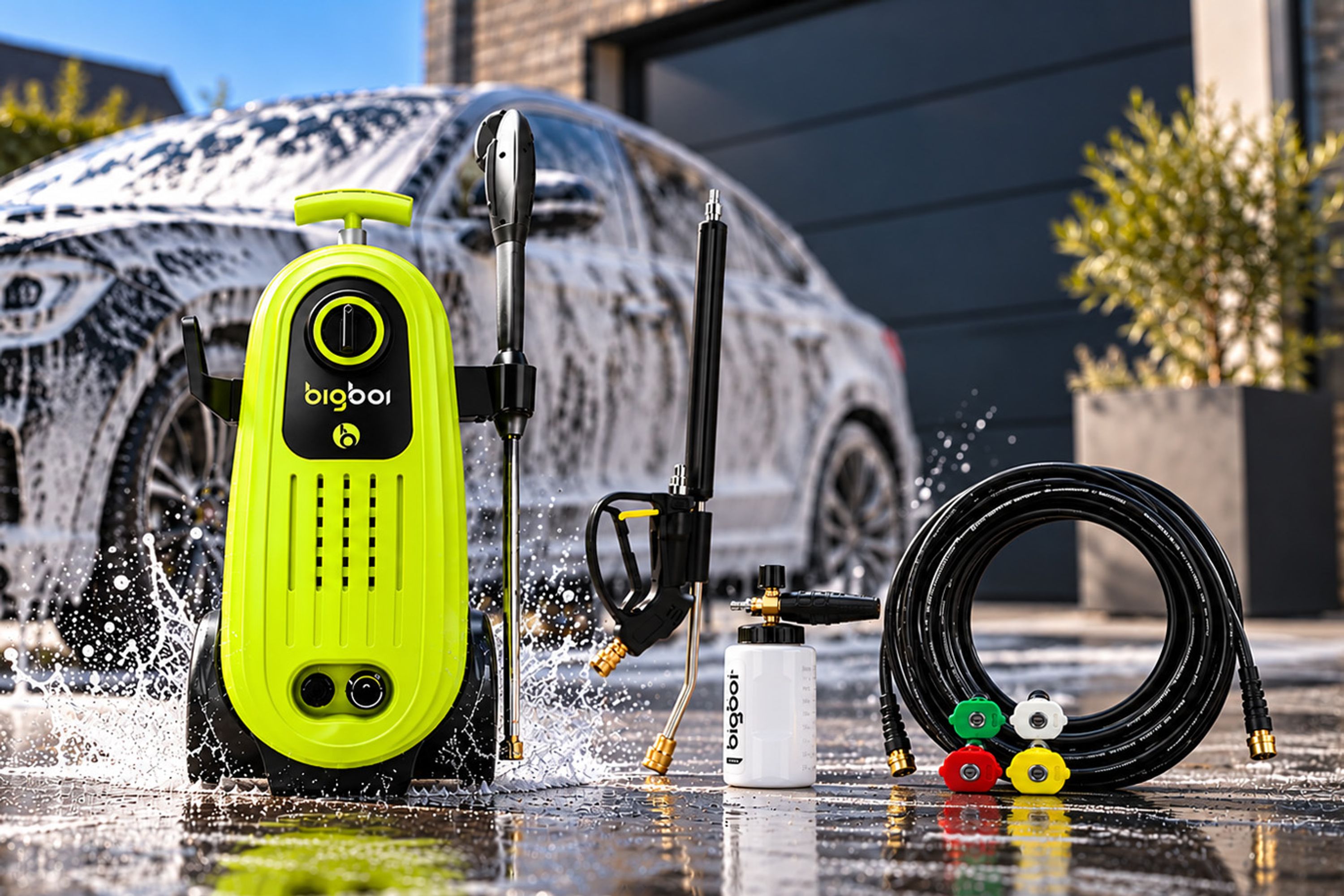 129,95 € d’économie sur le kit BigBoi WashR FLO