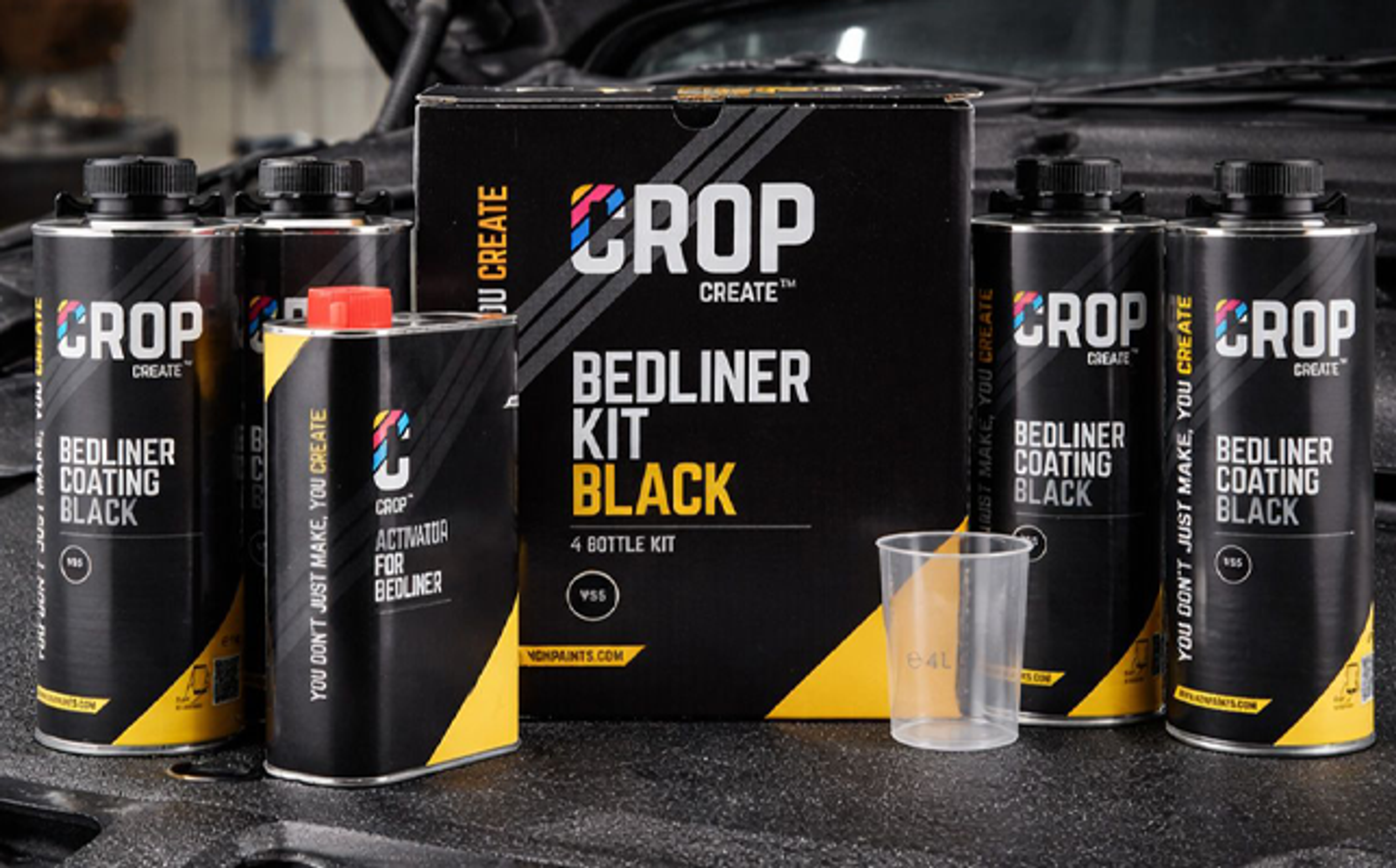Pistolet d’application offert avec CROP 2K Bedliner