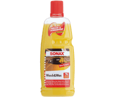 Shampooing et cire automobile - Wash & Wax de SONAX – flacon 1 litre