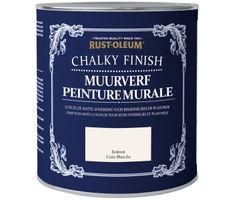 Peinture murale au fini crayeux Chalky Finish de Rust-Oleum - Blanc craie 1L