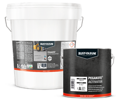 Rust-Oleum Pegakote 2K Epoxy Floor Coating RAL 7016 - 10 liters