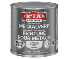 Rust-Oleum Metal Expert Direkt auf Rost Metall Farbe Seidenglanz 250ml - RAL 9010