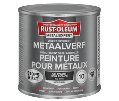 Rust-Oleum Metal Expert Direkt auf Rost Metall Farbe Seidenglanz 250ml - RAL 9005