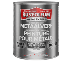 Rust-Oleum Metal Expert Direct Op Roest Metaal Verf 750ml - RAL 7016