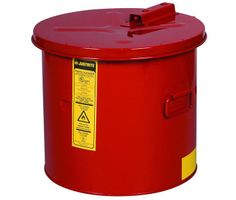 JUSTRITE Metall 19 Liter Sicherheitsfaß (rot oder Gelb) mit HDPE Innenseite - TEILEREINIGER