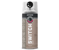 Rust-Oleum Switch Peinture en Spray Mate 400 ml – Champignon