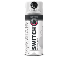 Rust-Oleum Switch Peinture en Spray Satiné 400 ml – Blanc