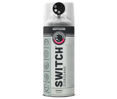 Rust-Oleum Switch Peinture en Spray Satiné 400 ml – Gris Argenté