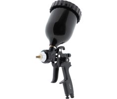 CROP HVLP Verfspuit BLACK + bovenbeker