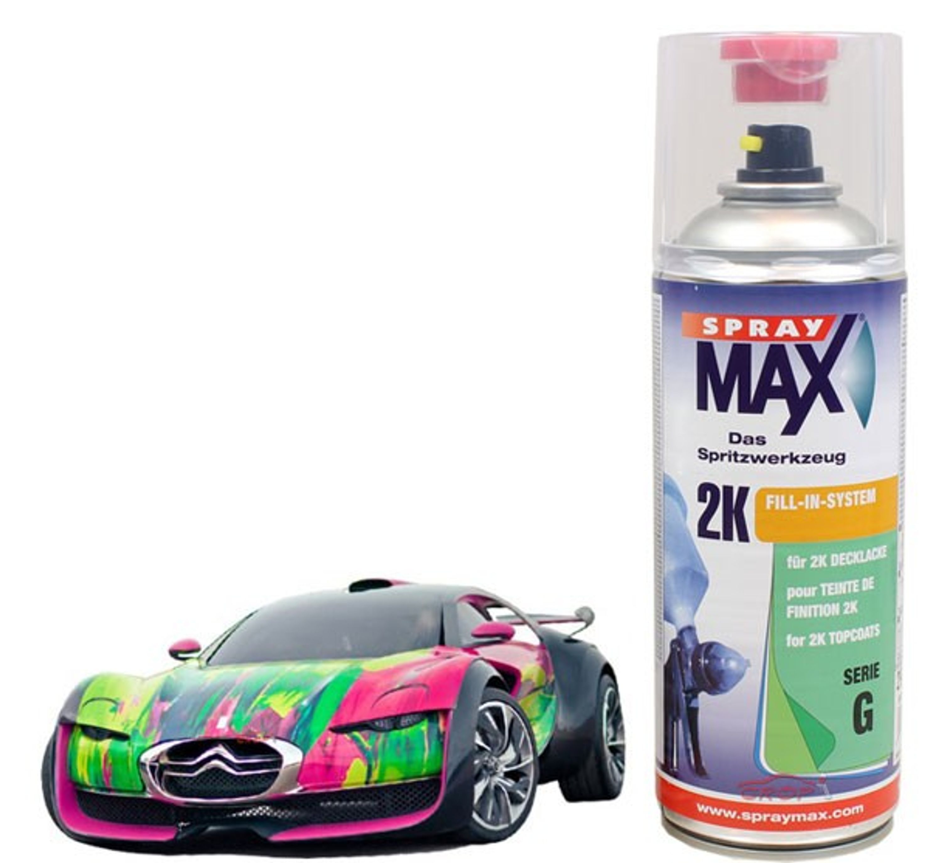 TRISTARcolor Peinture Voiture Kit Bombes De Peinture 2K Pour Lexus/Scion/Toyota 209 Eclipse Black Metallic Peinture De Base 2 Composants Vernis Clair