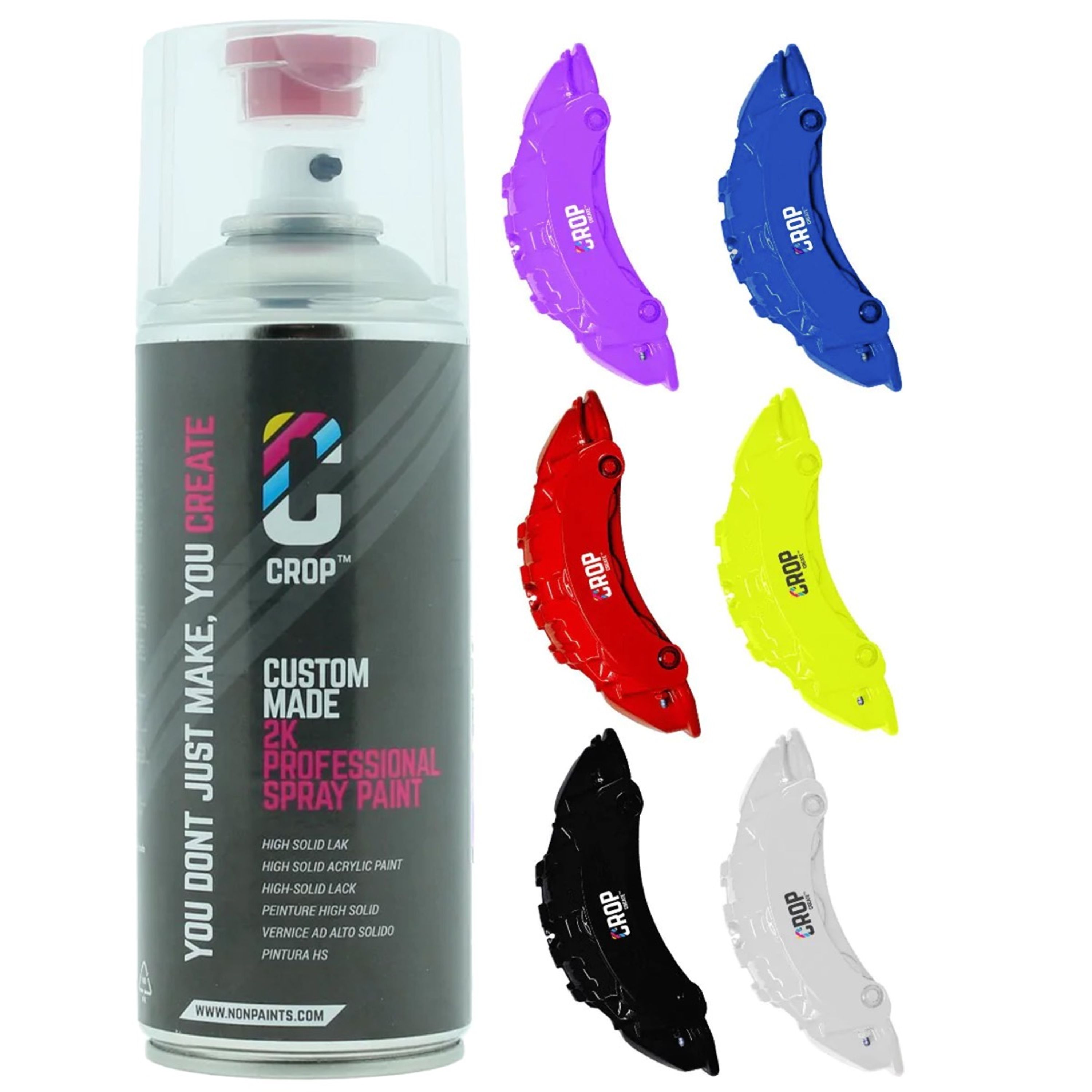 Striscia Led Moto Vernice Spray Alta Temperatura Per Pinze Freni: Personalizza La Tua Auto Con Colori Brillanti! Vernice Per Pinze Freni Auto - Foto 2