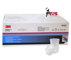 3M Paint Preparation System PPS 170ml MINI Kit Liners & Lids / 50 pcs