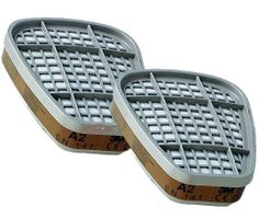 3M 06915 Filtro de carbón A2 - 2 Piezas para máscara 3M