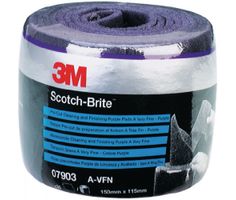 3M 07903 Scotch-Brite Schleifvlies AVFN lila perforiert - Rolle