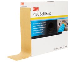 3M 216U Sandpaper on roll 114mm x 25 meter