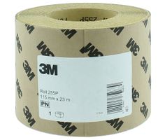 3M 255P Sandpaper on Roll - 115mm x 50 meter