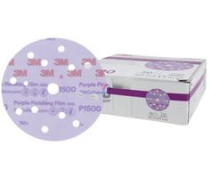 3M 260L+ Hookit Purple Finishing Film Abrasive Disc 150mm 15 Hole - 50 pieces