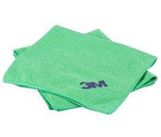 Chiffons microfibres High performance VERT 3M 60671 - 3 pièces