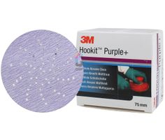 3M Cubitron II Hookit Purple+ Schleifscheiben 75mm Multihole 737U - 50 Stück