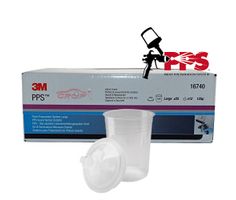 3M Paint Preparation System PPS 850ml LARGE SIZE Kit Liners & Lids / 25 pcs