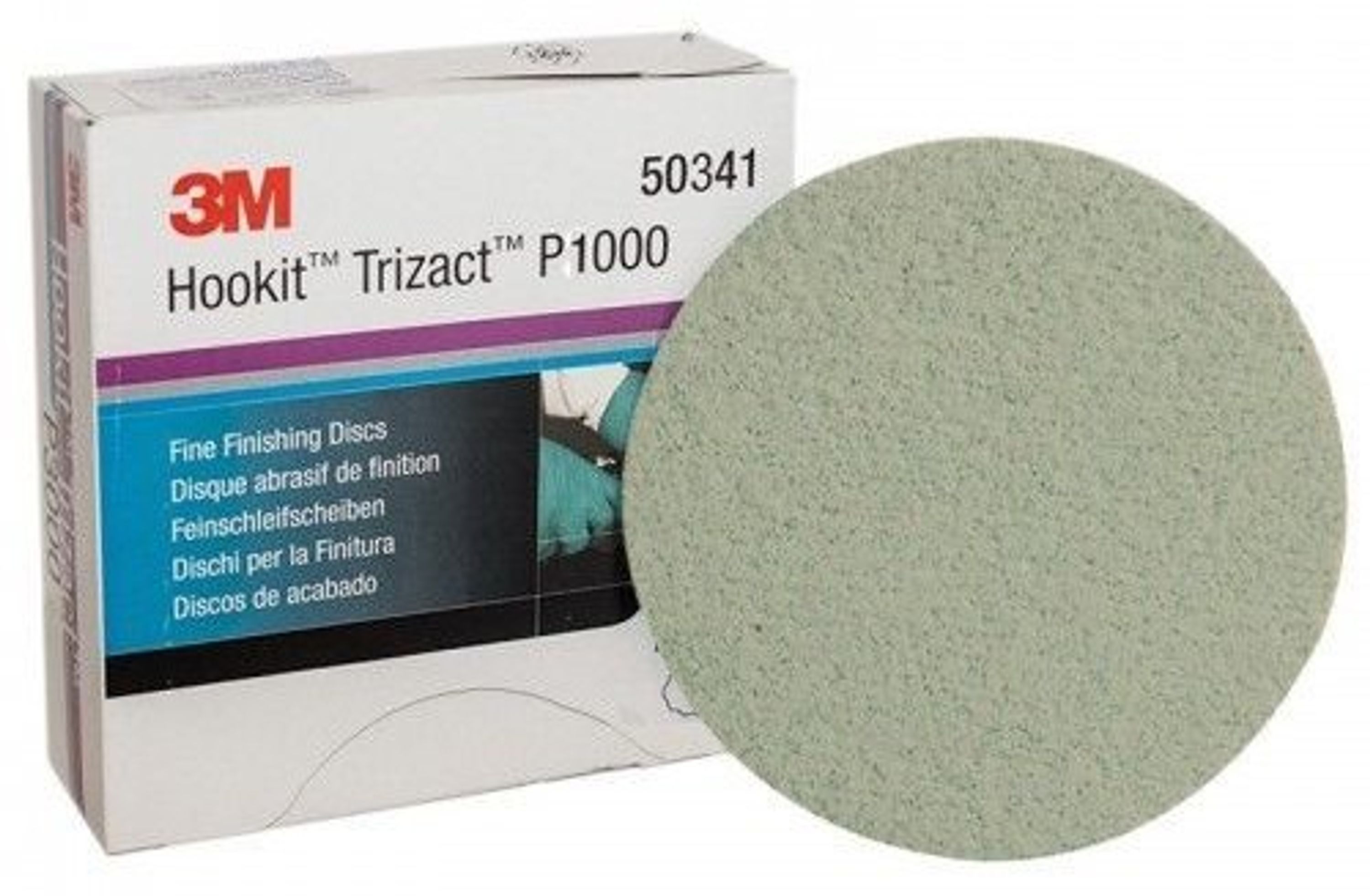 3m 3000 Grit Trizact 3M Trizact Hookit Foam Disc Assortment - 4 Discs (1000, 1500, 3000, 5000 Grit) 3m 3000 Grit Wet Dry Sandpaper - Foto 8
