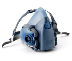 3M 7500 - Mascarilla facial de silicona (sin filtros)