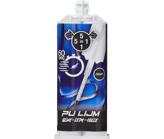 5in1 2K PU glue + 2 Mixer tips - use without glue gun