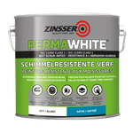 Zinsser Permawhite halvblank 2,5 liter – mögelhämmande färg