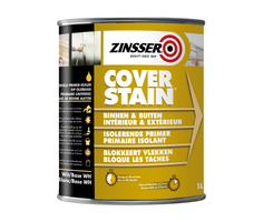 Zinsser Cover Stain 1 liter - Hechtprimer & Houtsealer
