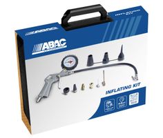ABAC Tire Inflating Kit in Case - 10-pieces