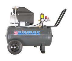 AIRMEC KA50200C Mobilny kompresor tłokowy smarowany olejem 200 l/min - 1,65 KM