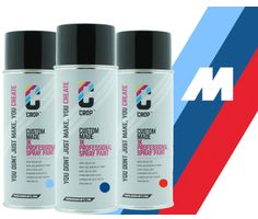 CROP BMW M Car Paint Aerosol Set colores - 3x 400ml spray