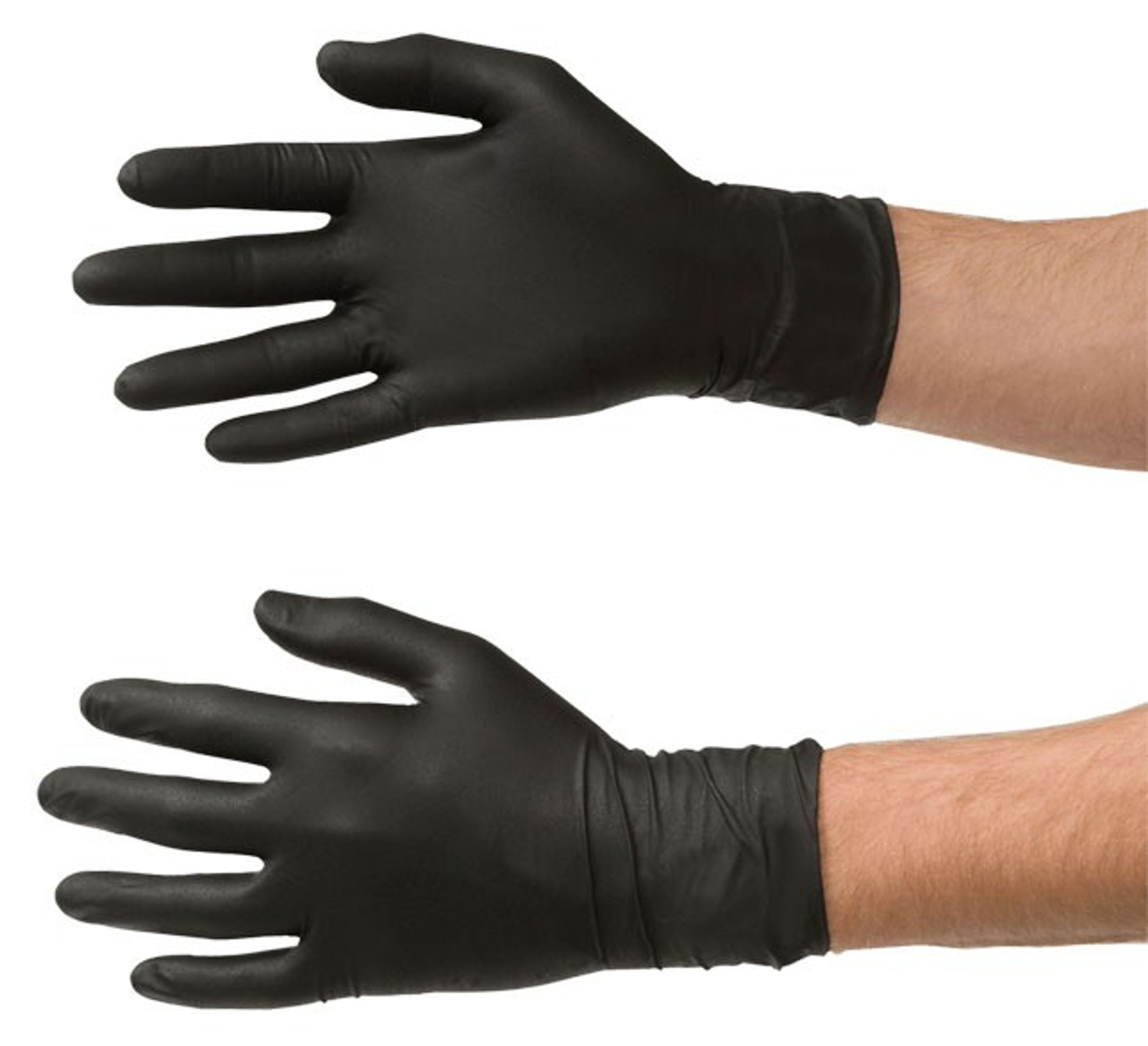 Buy COLAD Nitrile Gloves Black - 60 pieces - Extra Strong & Thick