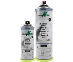 Colormatic 2K Pintura Transparente de Alto brillo en Aerosol