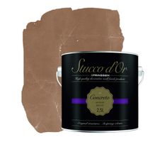 Stucco d'Or Concreto Country Cacao Brown Beton Cire Concrete Effect Paint - 2,5 liter
