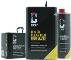 CROP 2K Clear Coat Set UHS - Package Deal 8,5 liter