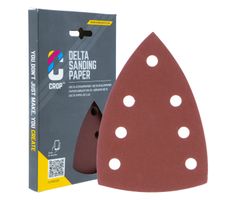 CROP Delta Papel Lija 100x145mm grano 150 - 10 piezas