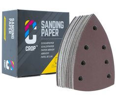 CROP Delta Schleifpapier 100x145mm Körnung 120 - 50 Stück