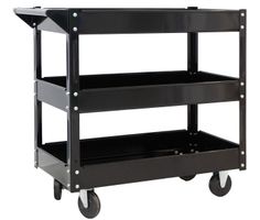 CROP Wózek do Detailingu - malowany proszkowo na czarno