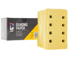 CROP GoldX Schleifpapier Körnung P320 - 70x125mm - 50 Stück