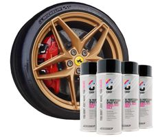 CROP Farba do Felg ZŁOTY zestaw aerozoli - 4x 400ml
