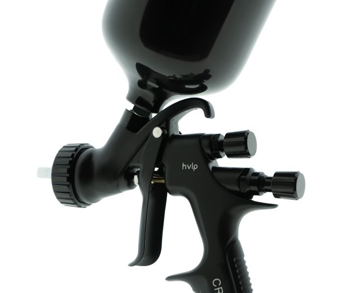 HBM Verfspuit met 100 ML. Beker Model 2