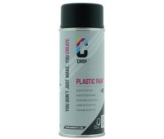 Peinture plastique CROP NOIR MAT aérosol 400ml
