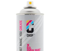 CROP Spray RAL 9007 Szare aluminium - Jedwabisty połysk - 400ml