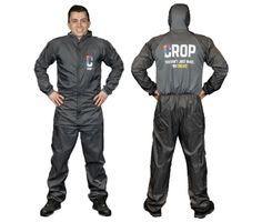 CROP Premium Lackieroverall mit Kapuze - Professional
