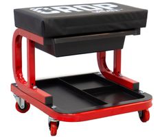 CROP Workshop Stool on wheels with drawer