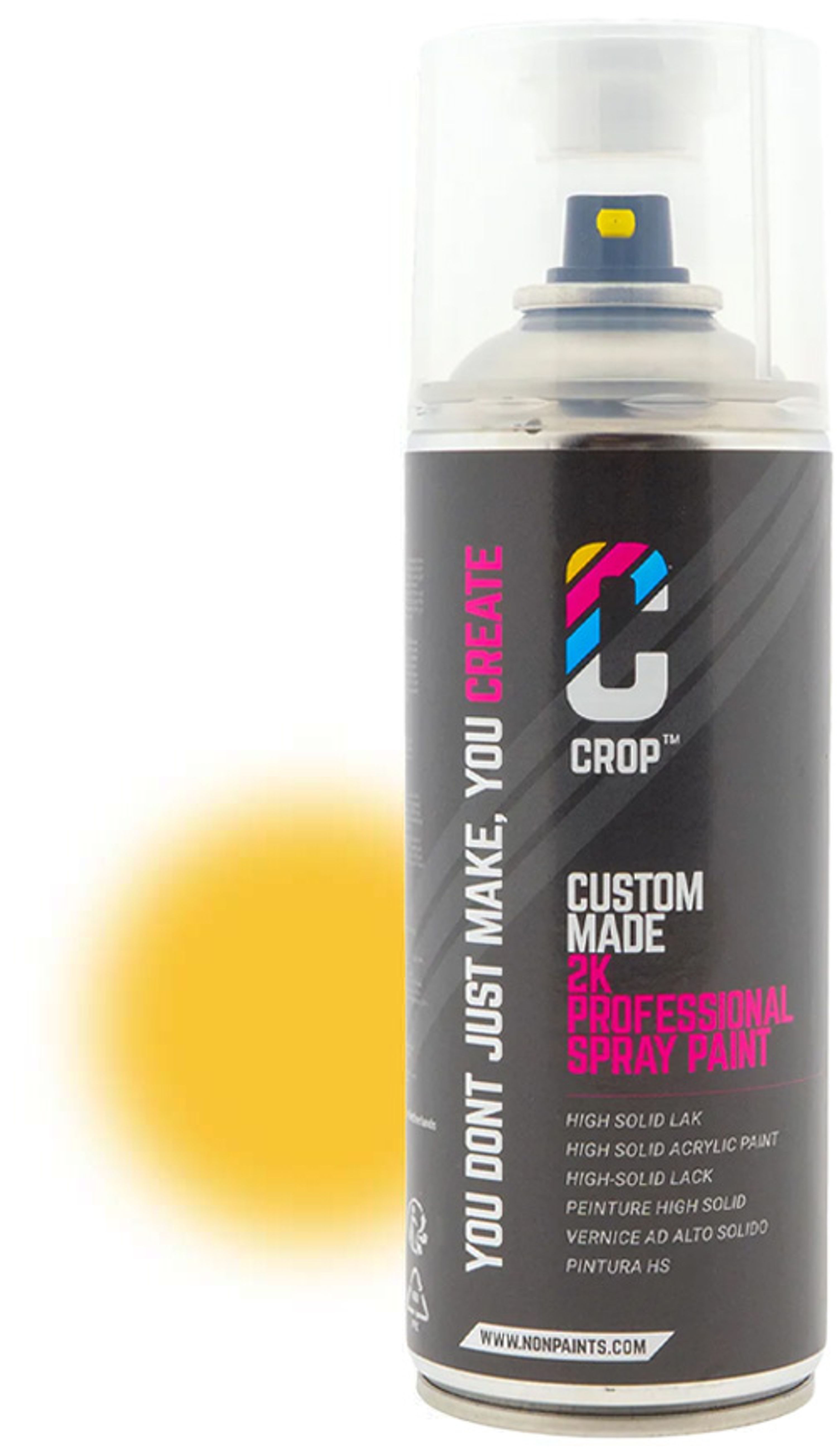 Vernice spray Pintyplus Evolution RAL 1021 Sunny Yellow 400 ml Mat 8429576299403