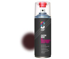 CROP 2K Bombe Peinture RAL 3007 Rouge Noir 400ml
