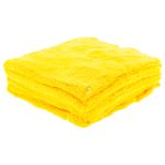 CROP Apex Edgeless Microfiber Towel Yellow 40x40cm - 3 pieces