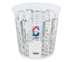 CROP Mengbekers 700ml - 10 stuks